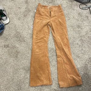 We the free Jayde cord flare Corduroy free people bell bottoms size 25